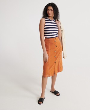 Superdry Summer Stripe Női Mellény Sötétkék | EIXHN8135